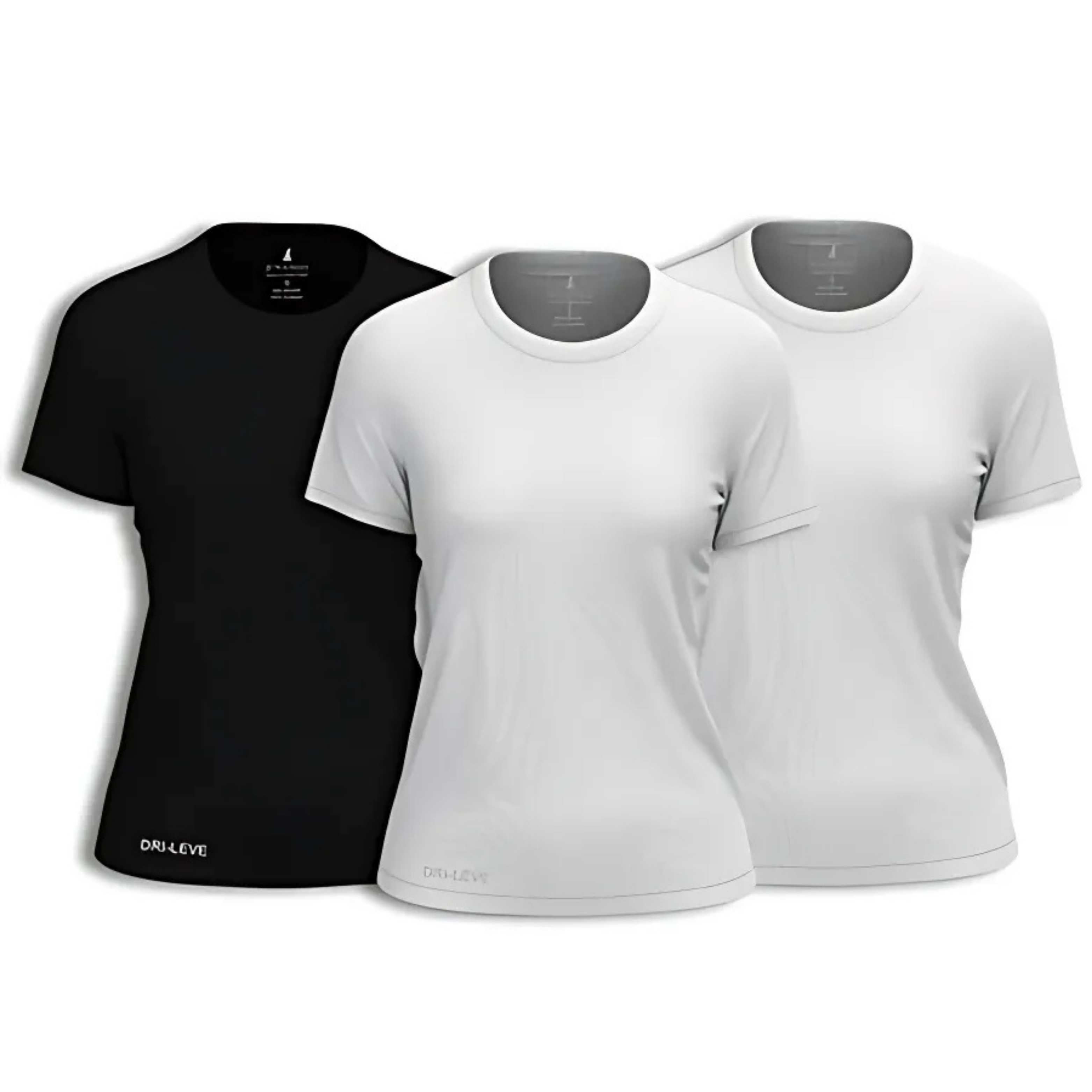 Kit 4 Camisetas Tecnológicas Femininas Asana - Anti Suor (Cópia)