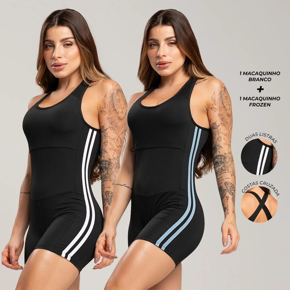 Macaquinho Fitness de Alta Compressão (Compre 1 e Leve 2)