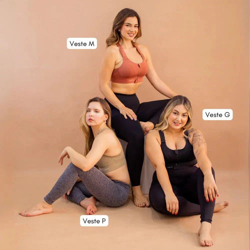 Top Esportivo de Alta Sustentação (Kit com 2 Unidades + 3 Brindes Exclusivos) - Asana
